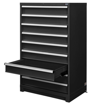 9 Drawer Modular Drawer Cabinet with Lock