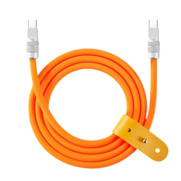 USB-C to USB-C 240W Fast Charge Cable - 3ft Orange