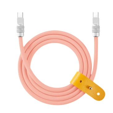 USB-C to USB-C 240W Fast Charge Cable - 3ft Pink